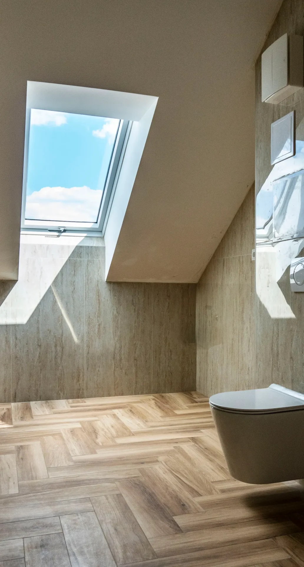 Modern stílusú fürdőszoba