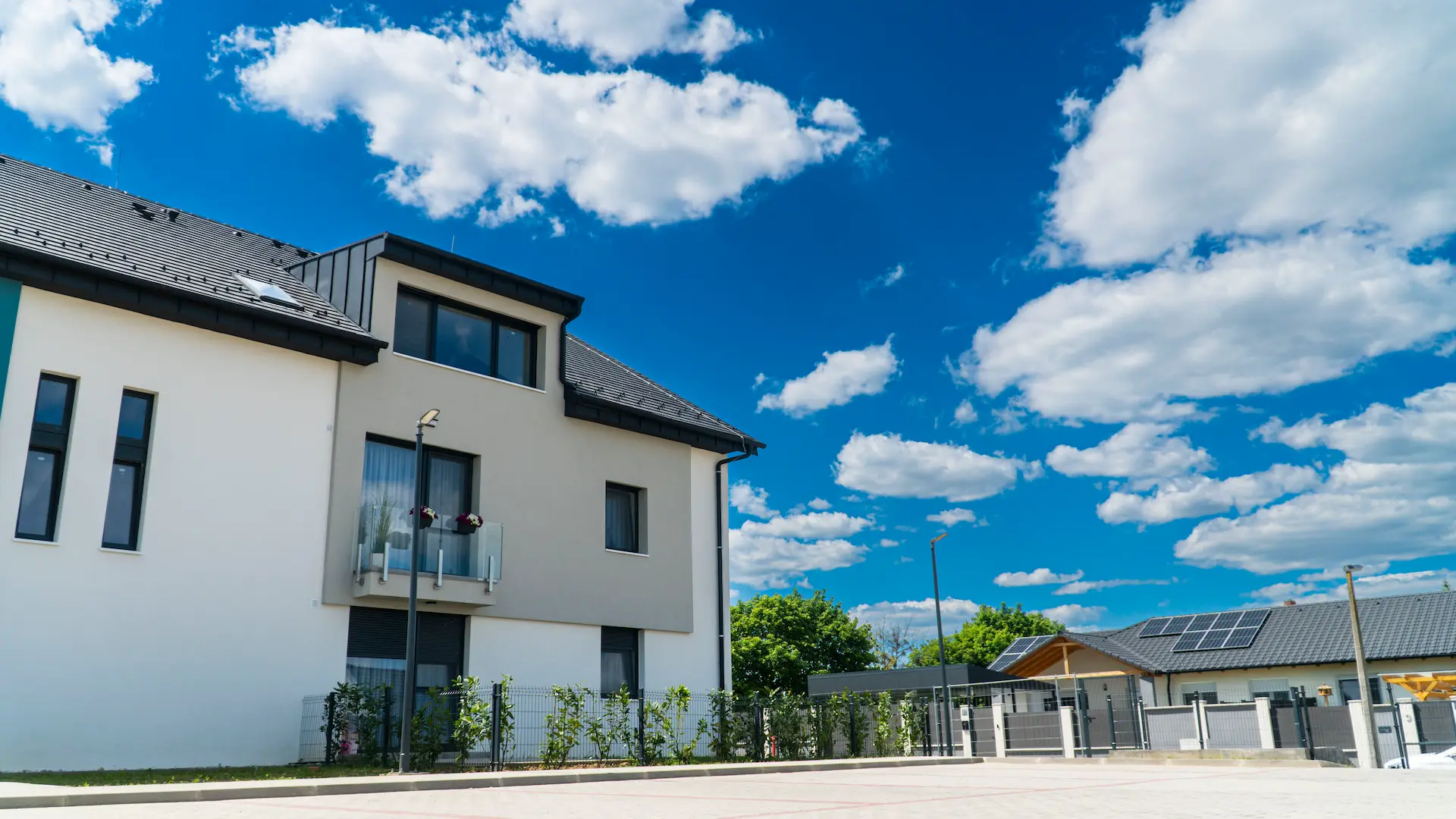 A Csillagfény Lakópark egyik épülete